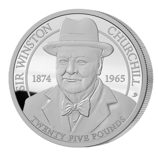 Churchill's 150th Anniversary 2024 £25 Silver