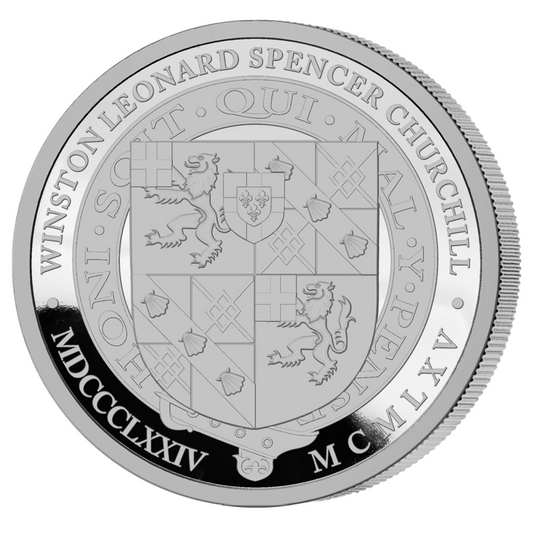 Churchill Garter 2025 Alderney £5 Silver