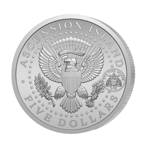 JFK Commemorative 2024 Ascension $5 Silver