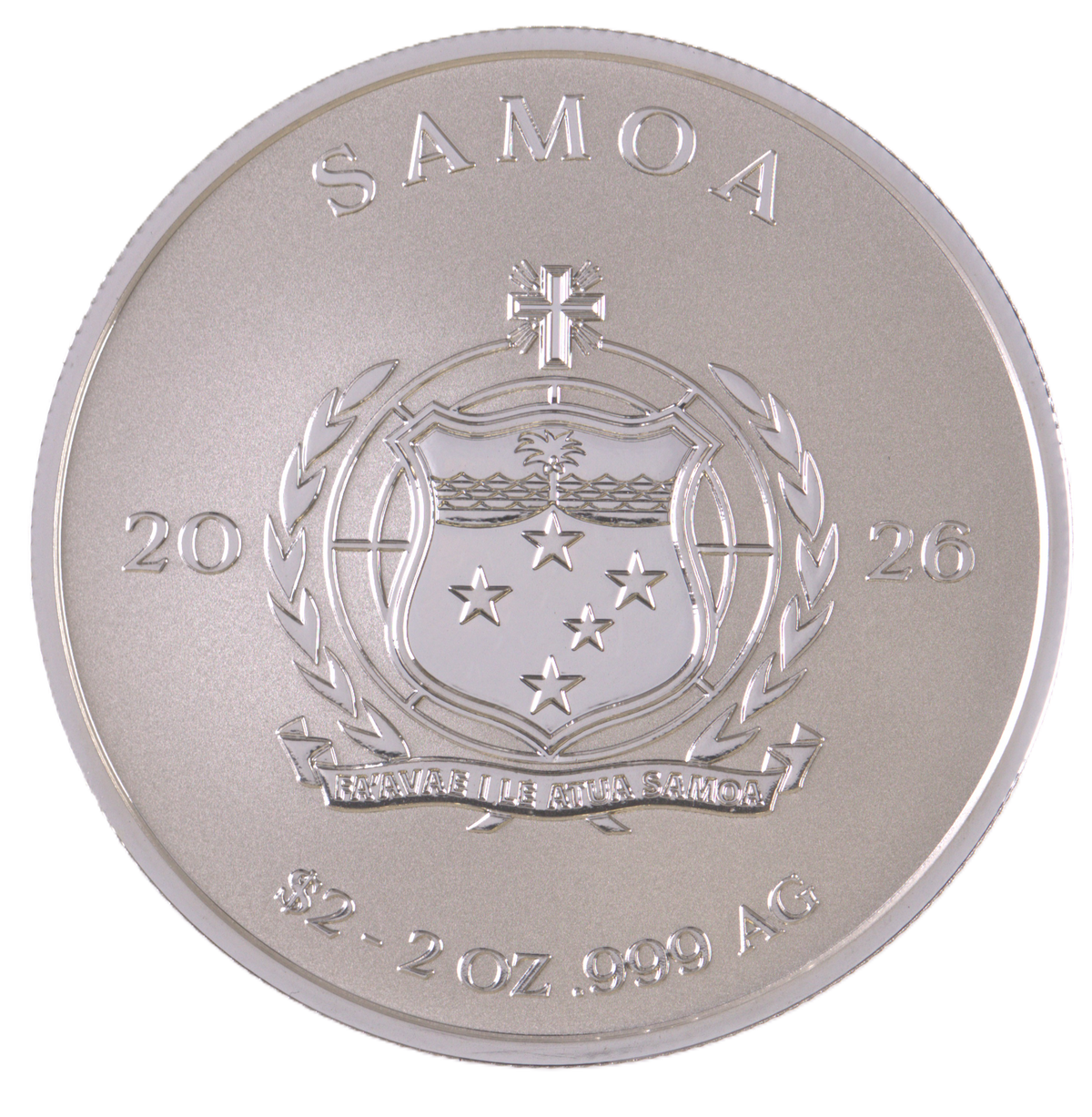 Ouroboros 2026 Samoa $2 Silver