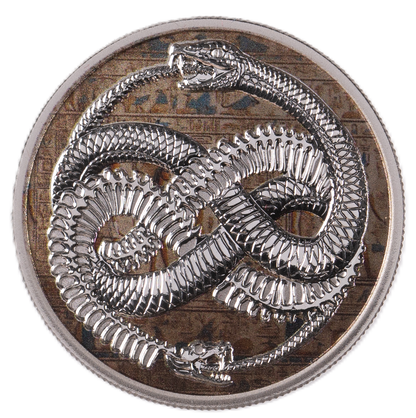 Ouroboros 2026 Samoa $1/2 Silver - Printed Egyptian