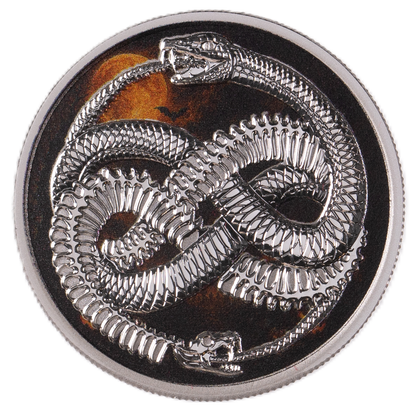 Ouroboros 2026 Samoa $1/2 Silver - Printed Night