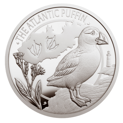 Atlantic Puffin 2026 Alderney £2 Silver