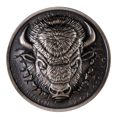 Rogue Bison, Ascension, $2 Silver