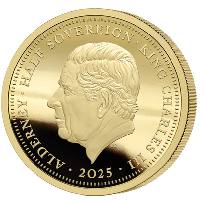 Churchill Garter 2025 Alderney Sovereign Gold